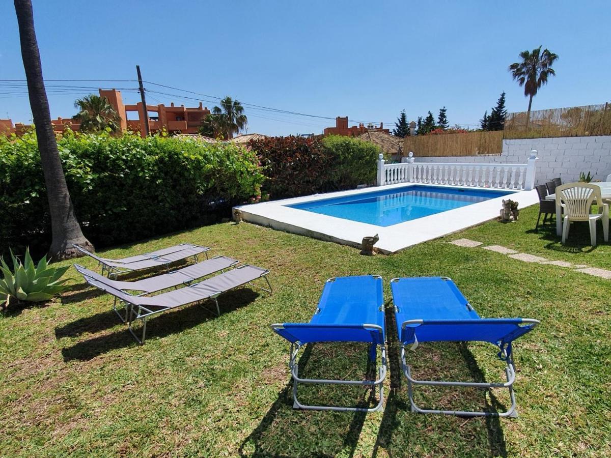 Beautiful 5 Bedroom Villa, Sea Views, Private Pool, Estepona Newly Refurbished Kültér fotó
